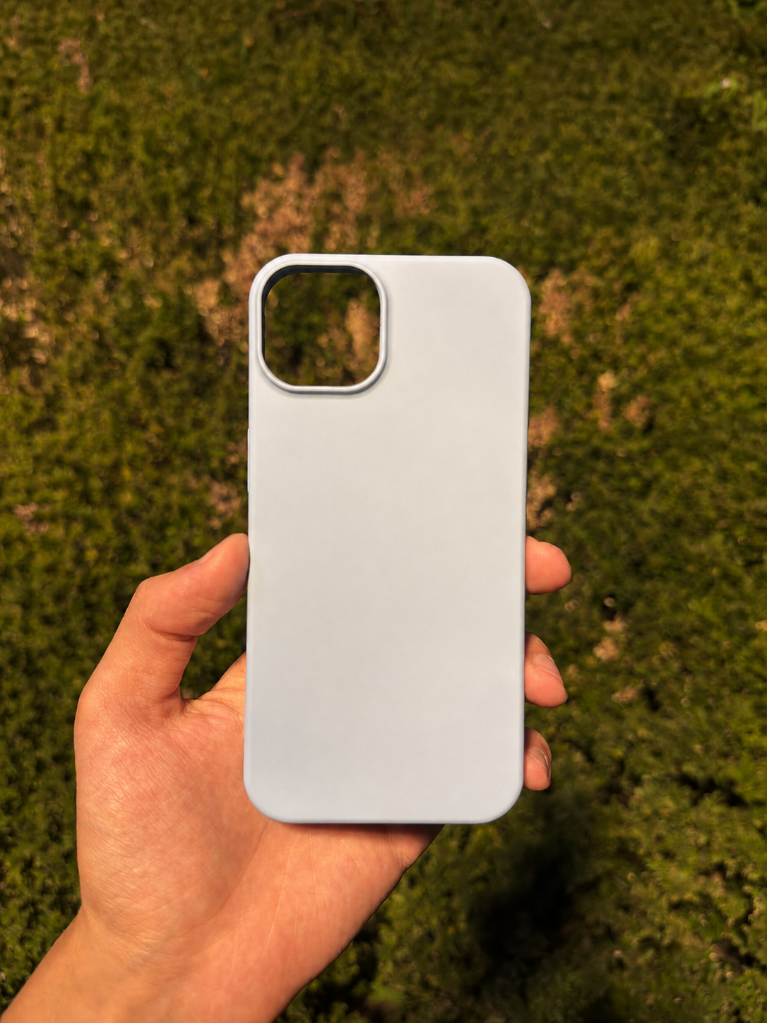 Silikon Klasik Telefon Kılıfı (Bebe Mavi)