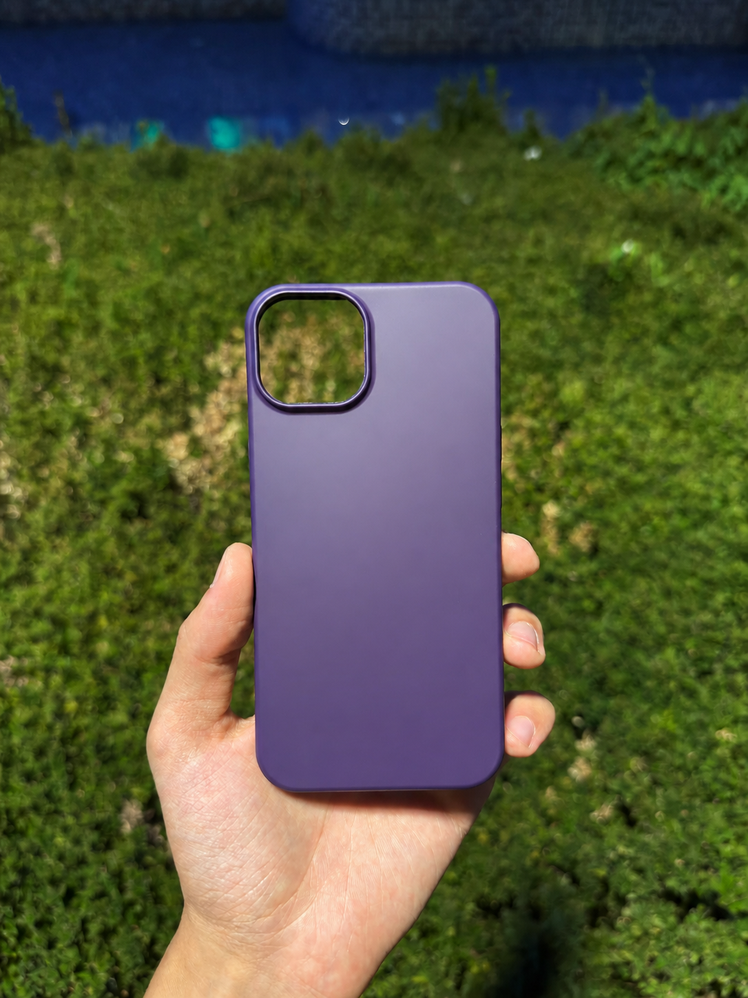 Silikon Klasik Telefon Kılıfı (Mor)