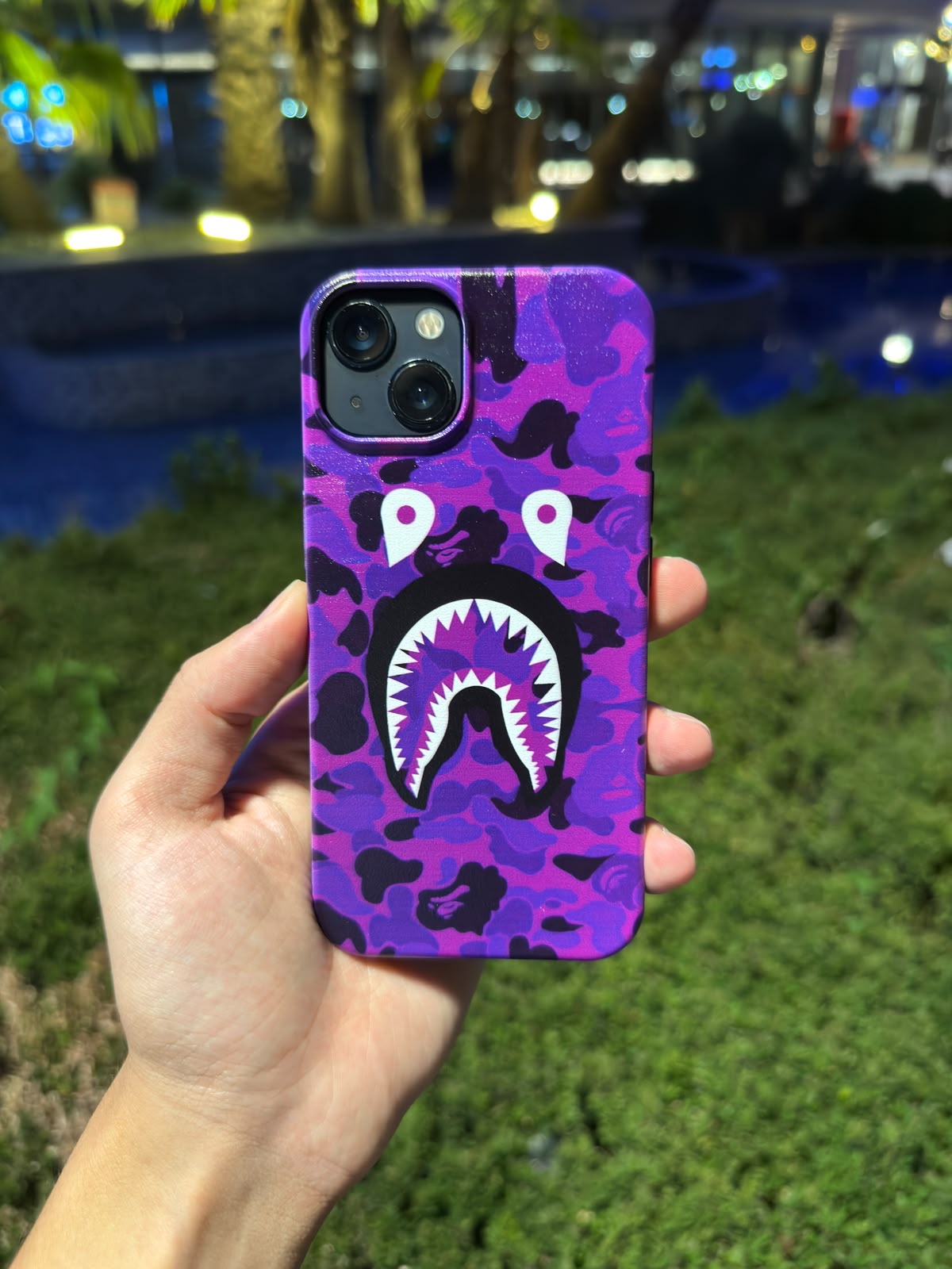 BAPE SHARK PURPLE Telefon Kılıfı