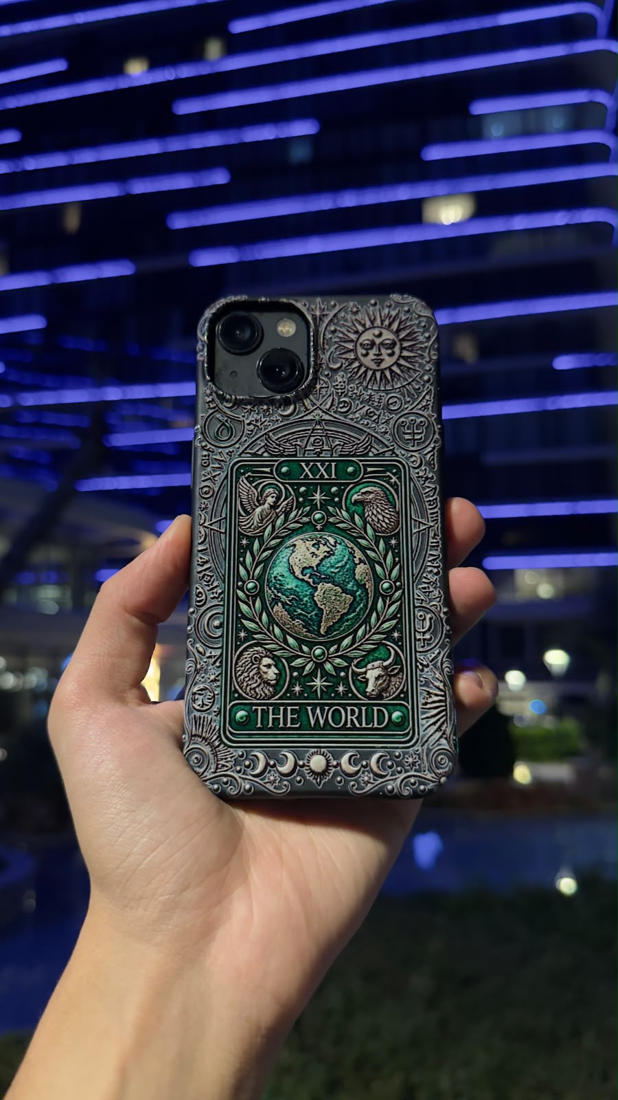 The World Hologram Telefon Kılıfı