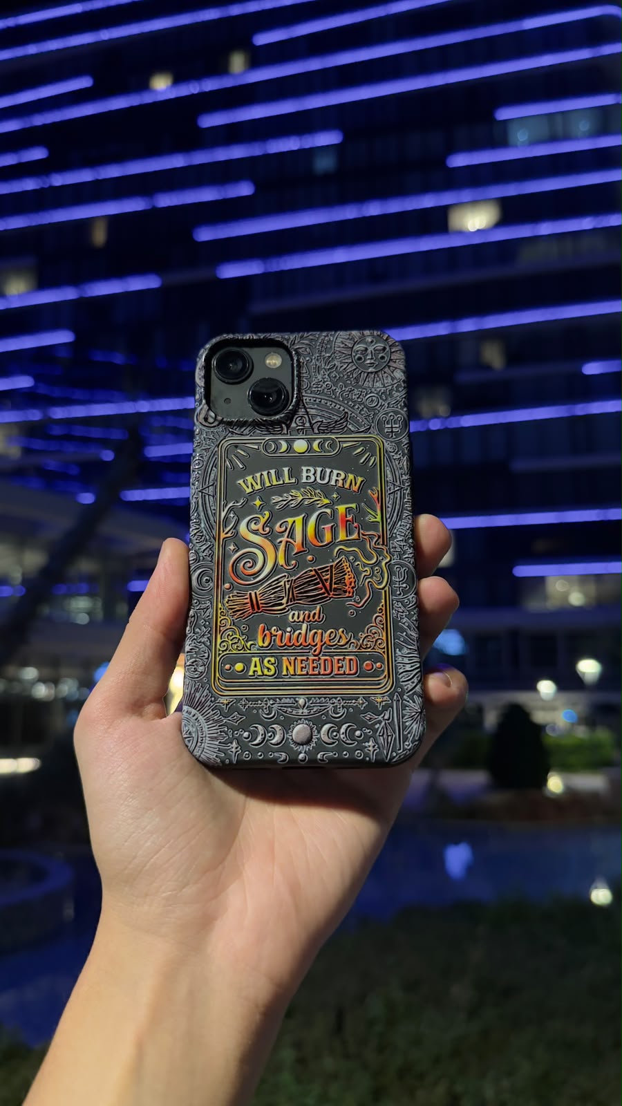 The Burn Sage Hologram Telefon Kılıfı