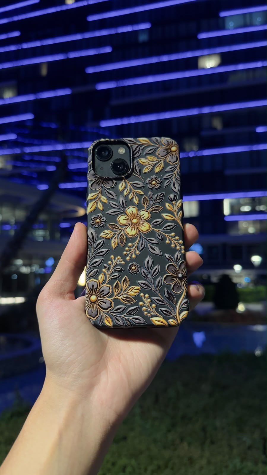 The Flowers Hologram Telefon Kılıfı