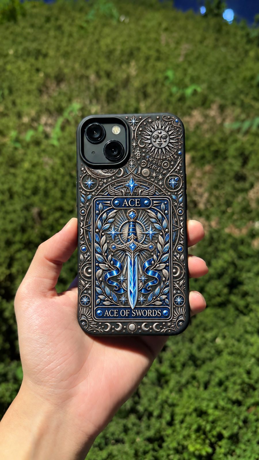 The Ace Of Swords Hologram Telefon Kılıfı