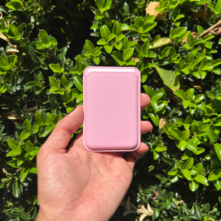 Magsafe Cüzdan Kartlık (PEMBE)