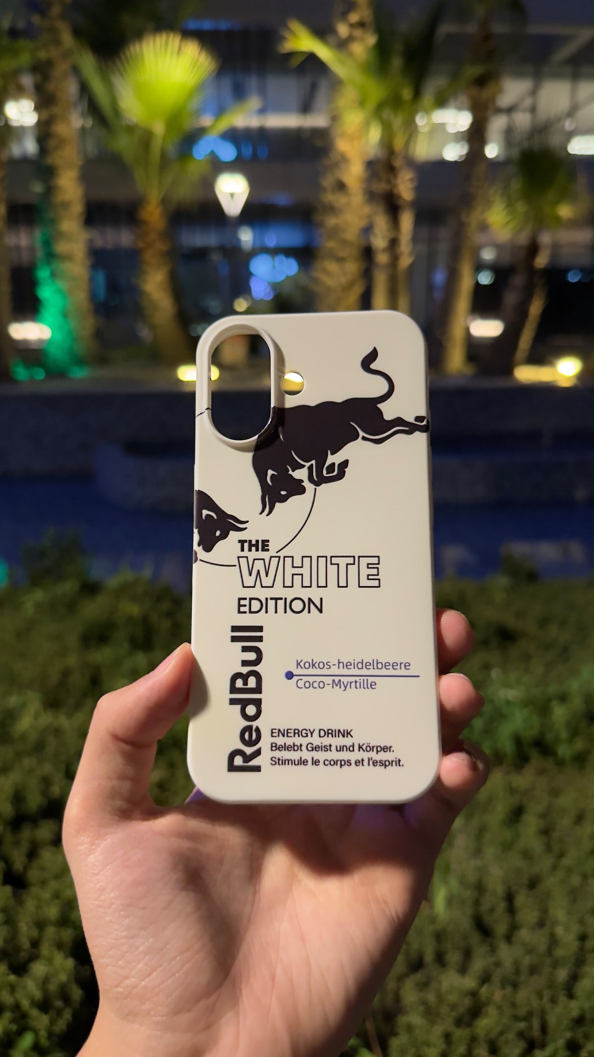 Redbull White Edition Telefon Kılıfı