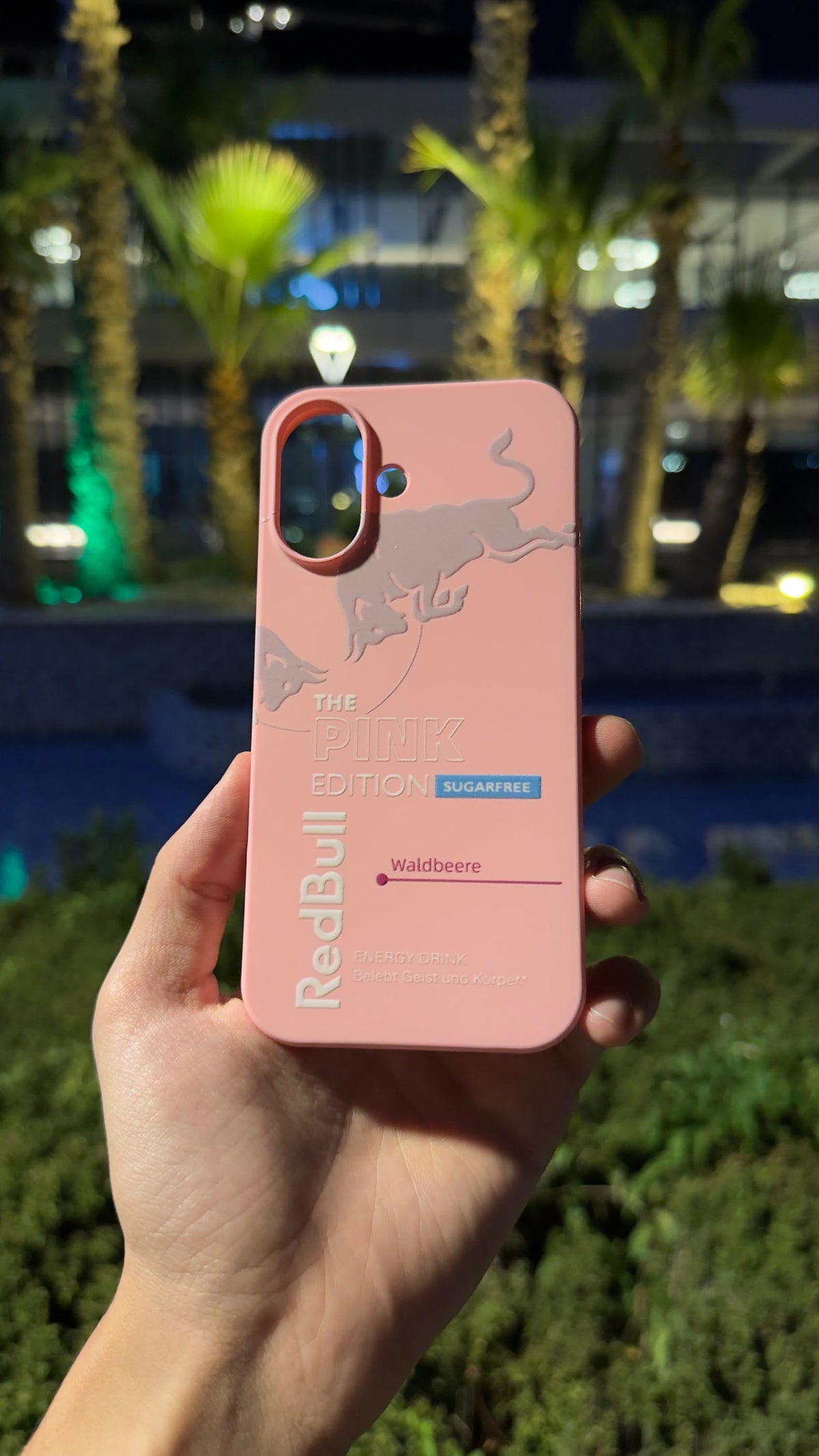 Redbull Pink Edition Telefon Kılıfı