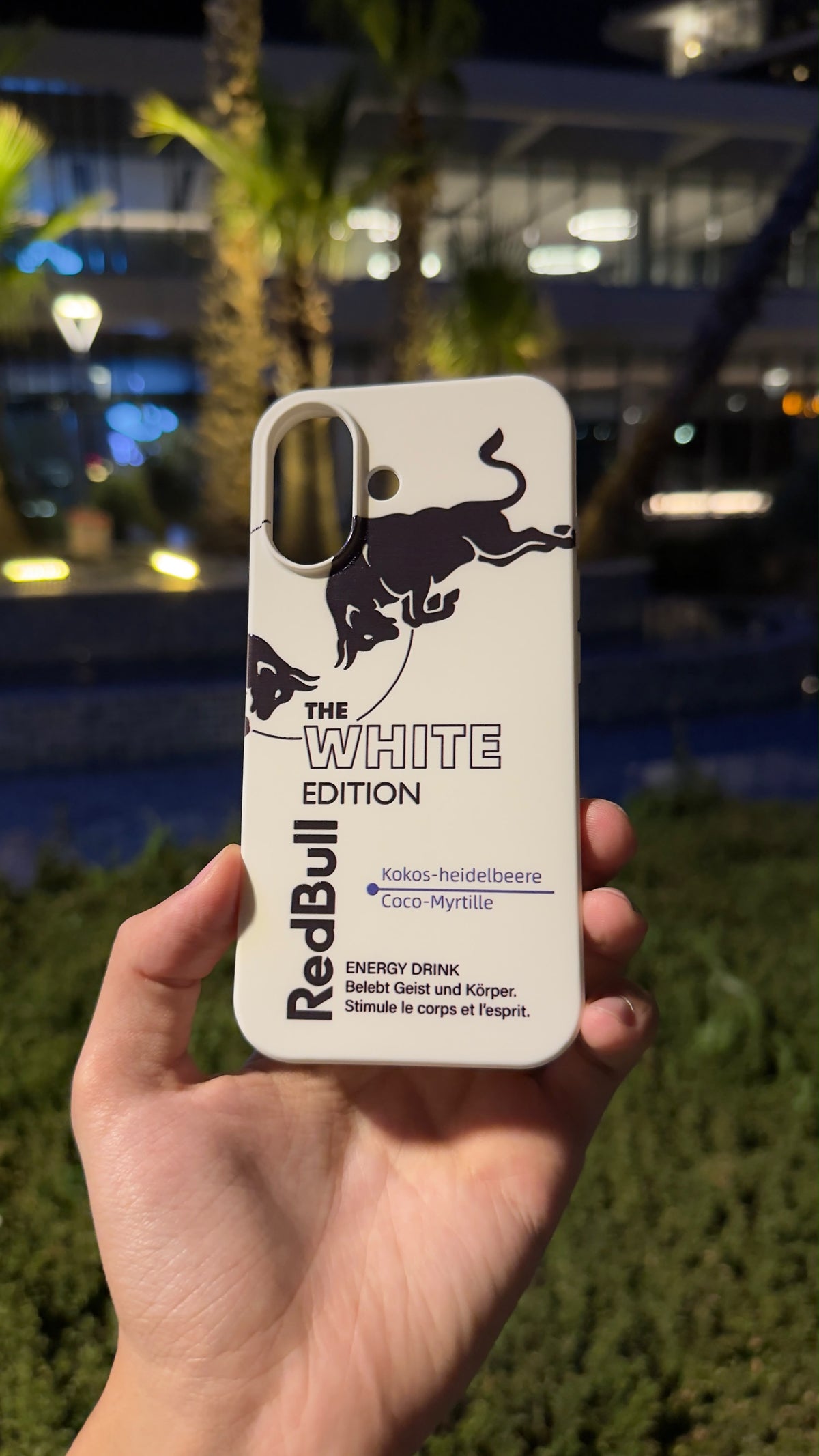 Redbull White Edition Telefon Kılıfı