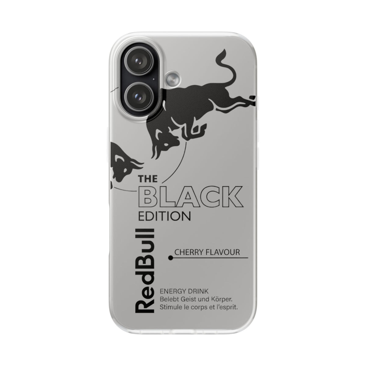 Redbull Serisi Telefon Kılıfları (ŞEFFAF)