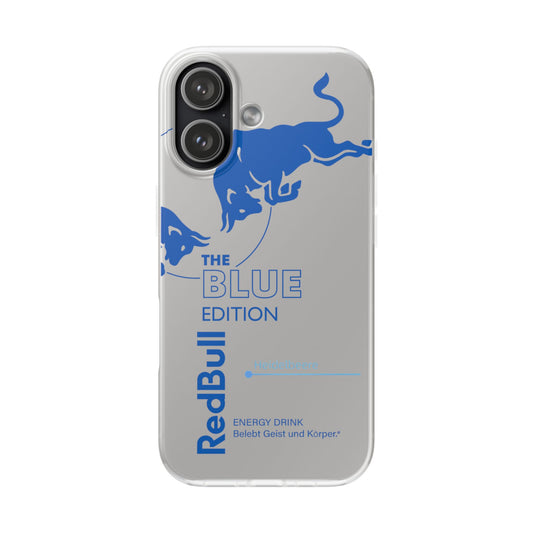 Redbull Blue Edition Telefon Kılıfı (ŞEFFAF)