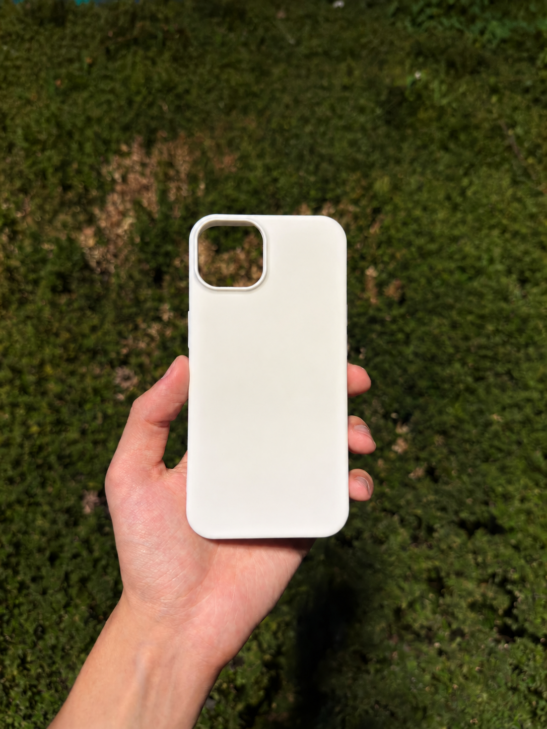 Silikon Klasik Telefon Kılıfı (Beyaz)