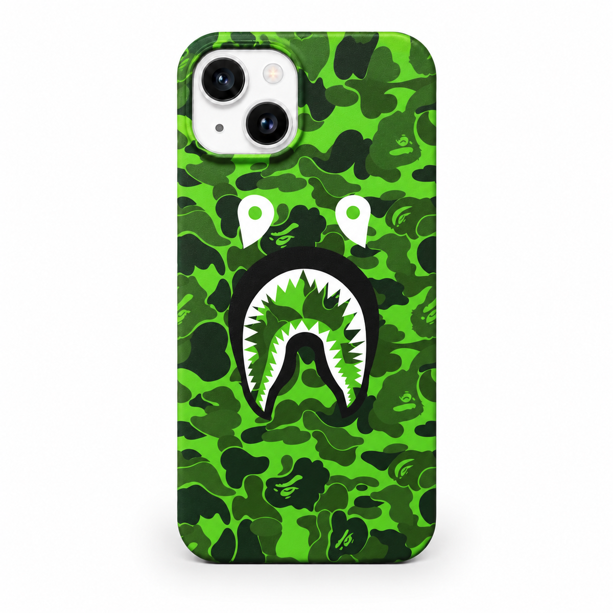 BAPE SHARK GREEN Telefon Kılıfı