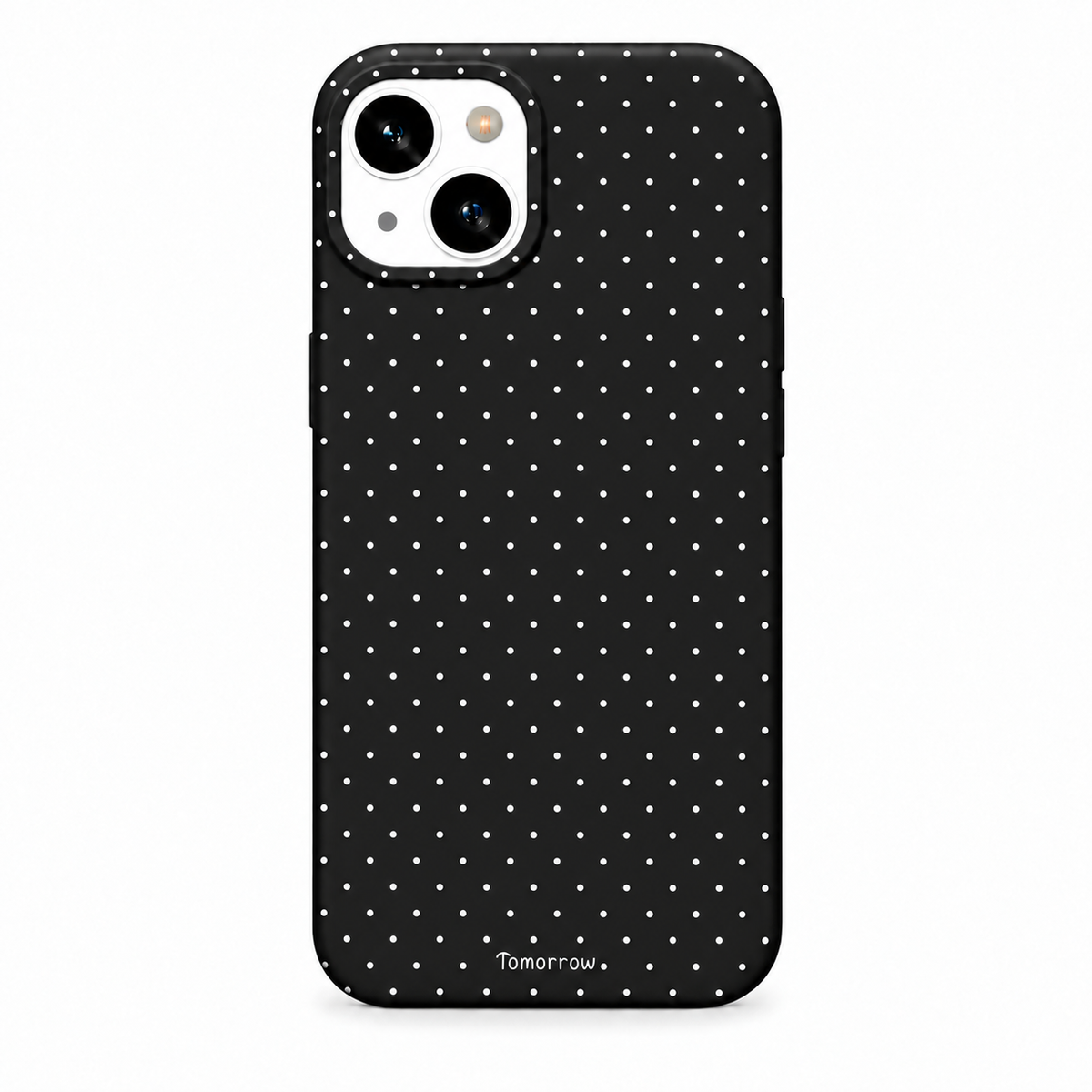 Beyaz Puantiye Telefon Kılıfı