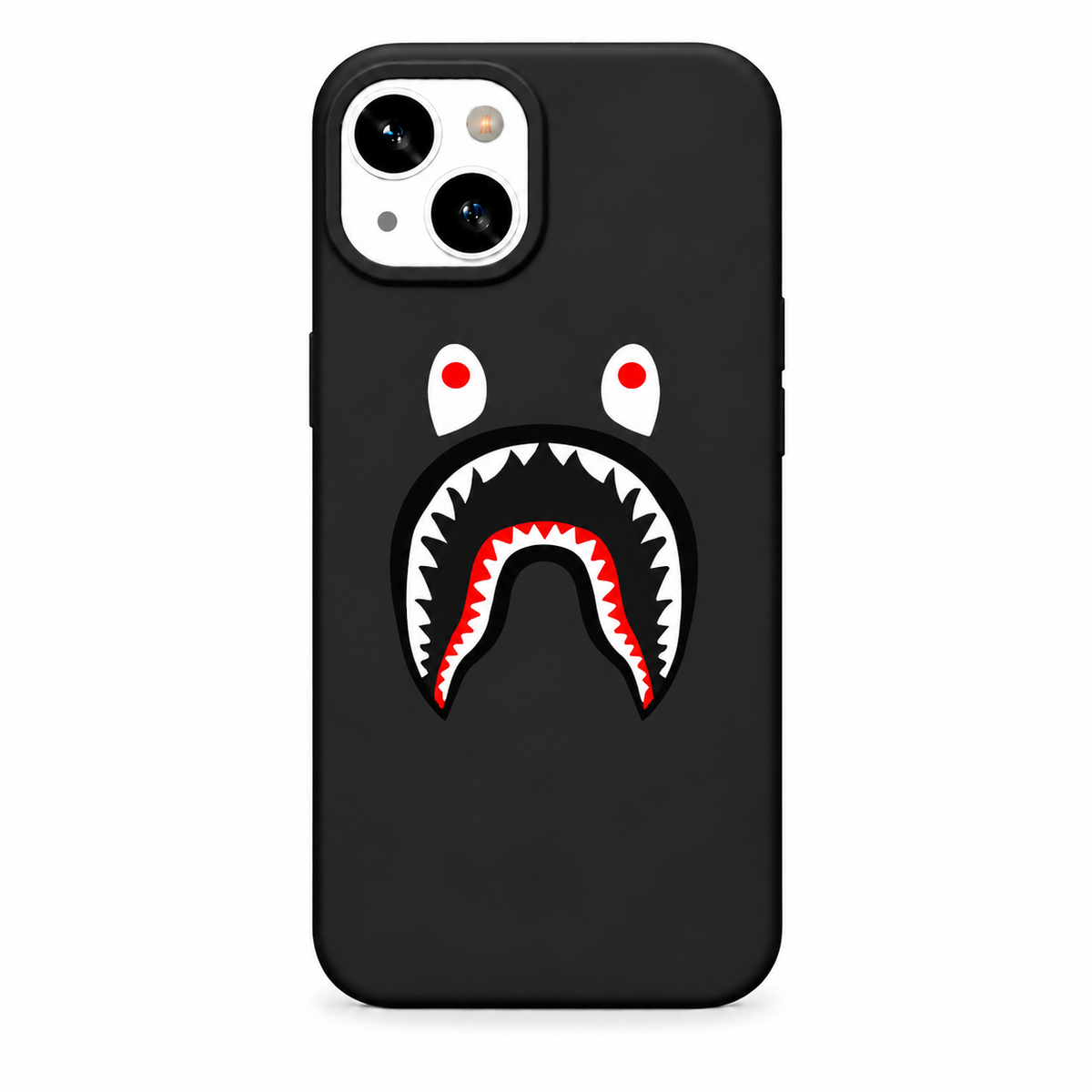 BAPE SHARK Siyah Telefon Kılıfı
