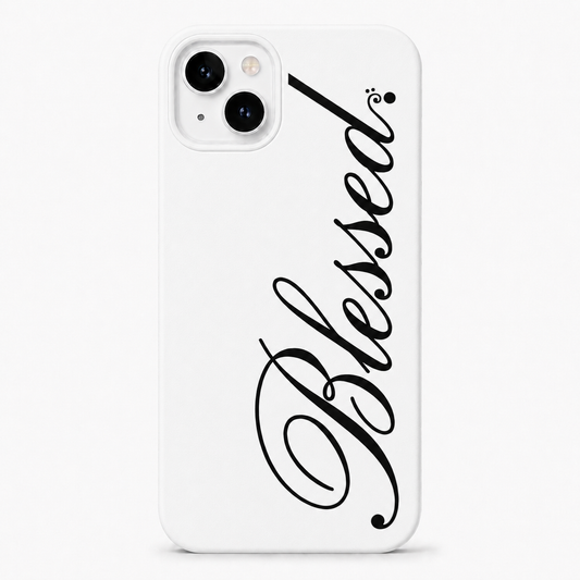 Blessed Beyaz Telefon Kılıfı
