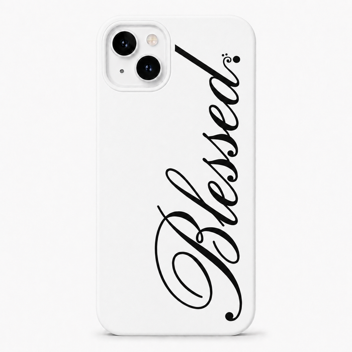 Blessed Beyaz Telefon Kılıfı