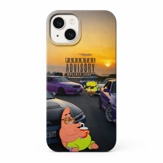 SPONGE BOB HARD BACK Telefon Kılıfı
