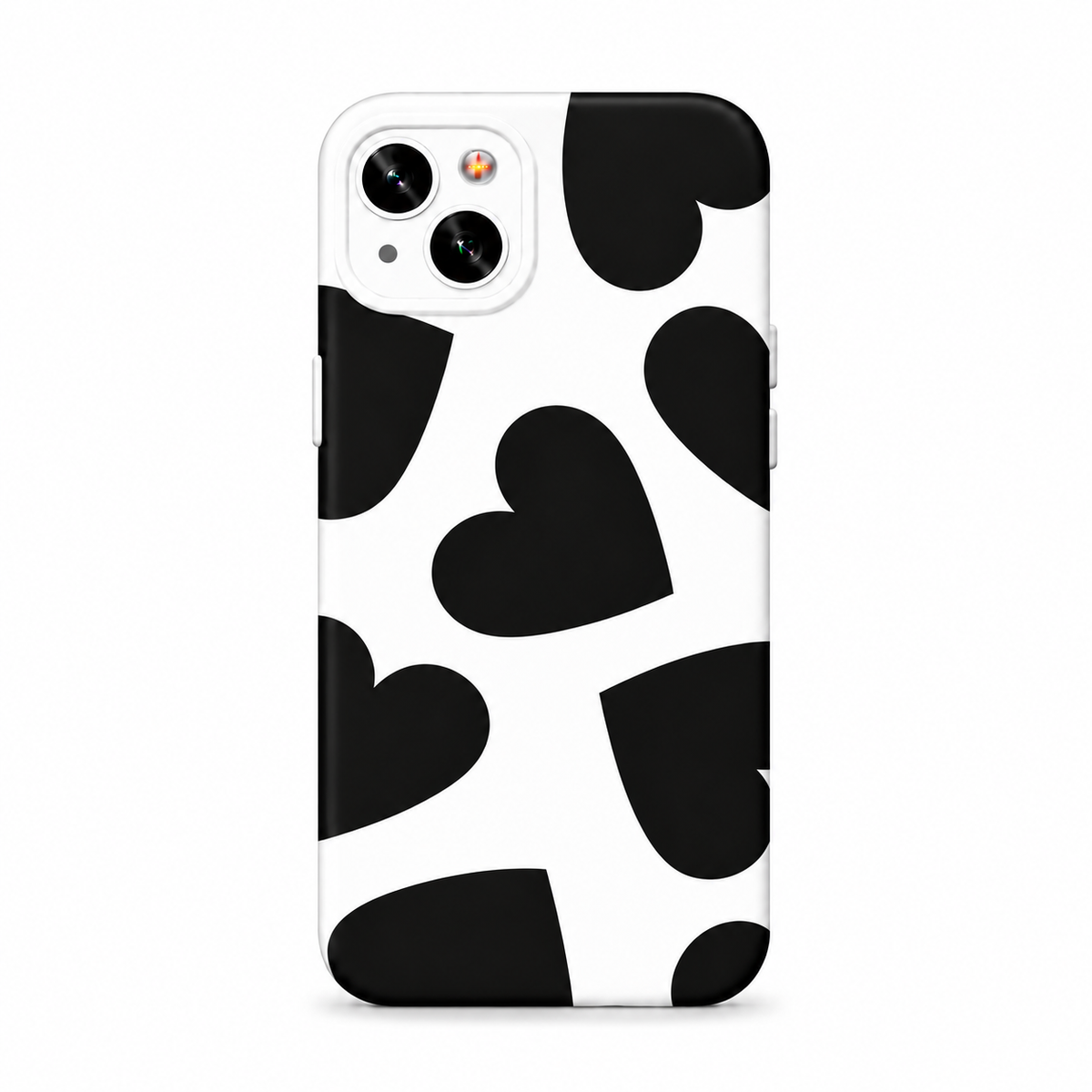 Cow Print Heart Telefon Kılıfı