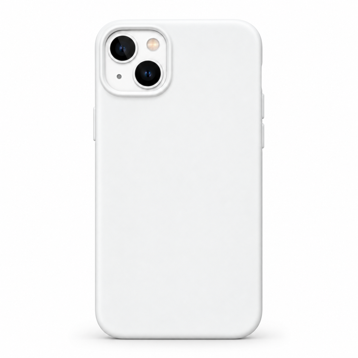 Silikon Klasik Telefon Kılıfı (Beyaz)