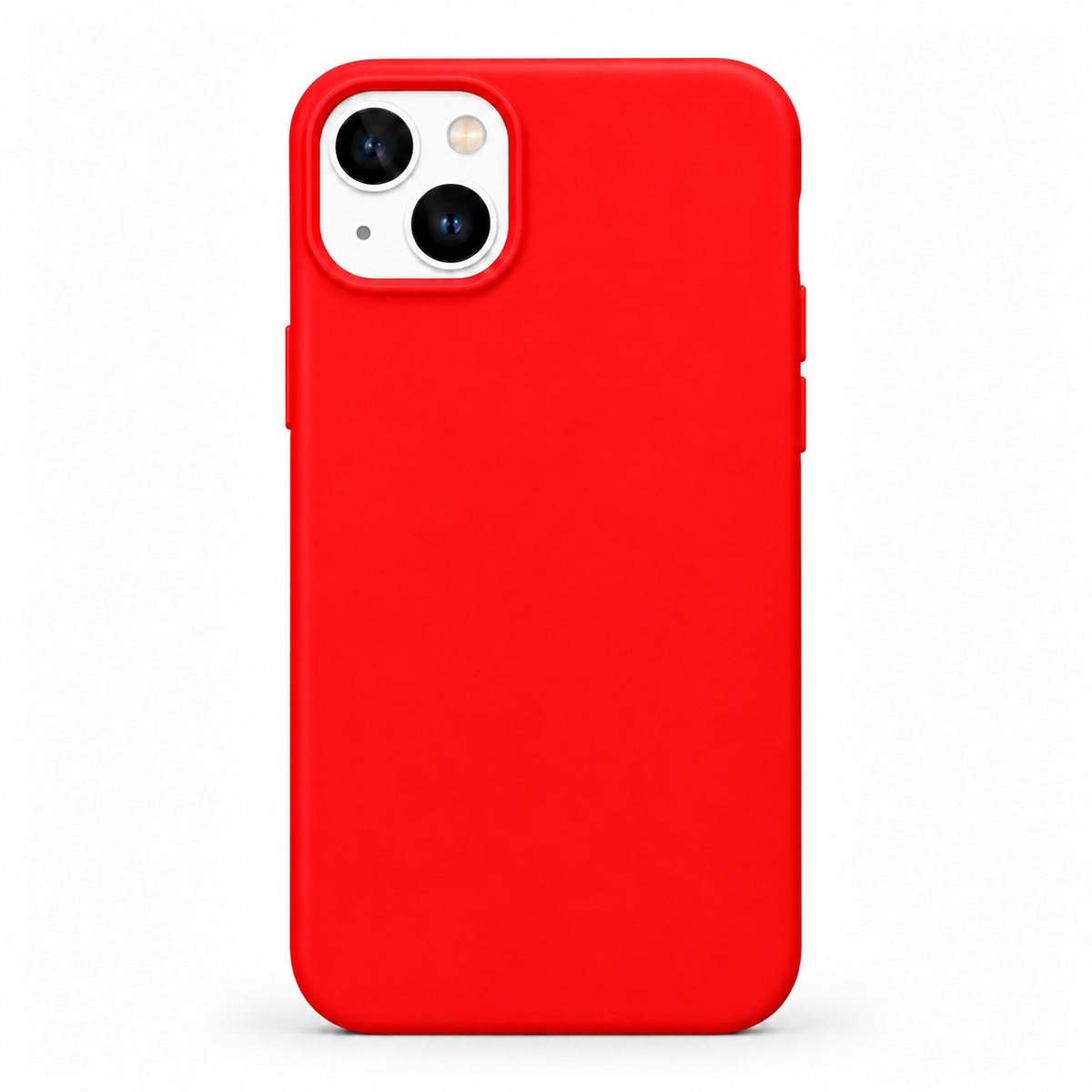 Silikon Klasik Telefon Kılıfı (Kırmızı)
