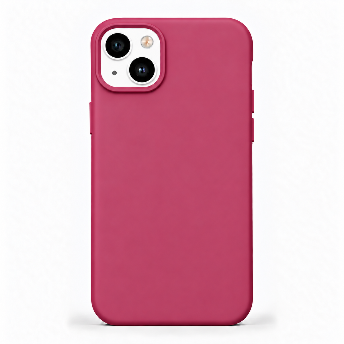 Silikon Klasik Telefon Kılıfı (Bordo)