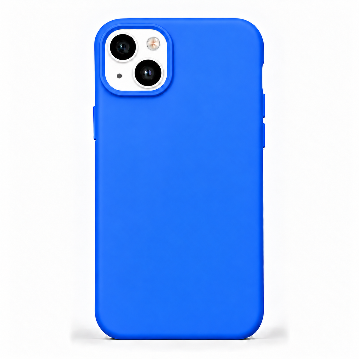 Silikon Klasik Telefon Kılıfı (Saks Mavi)