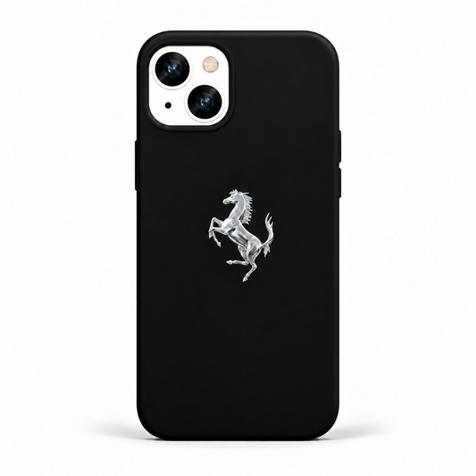 Silver Horse Siyah Telefon Kılıfı