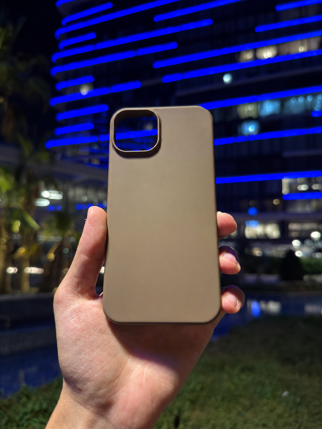 Silikon Klasik Telefon Kılıfı (Kahve)