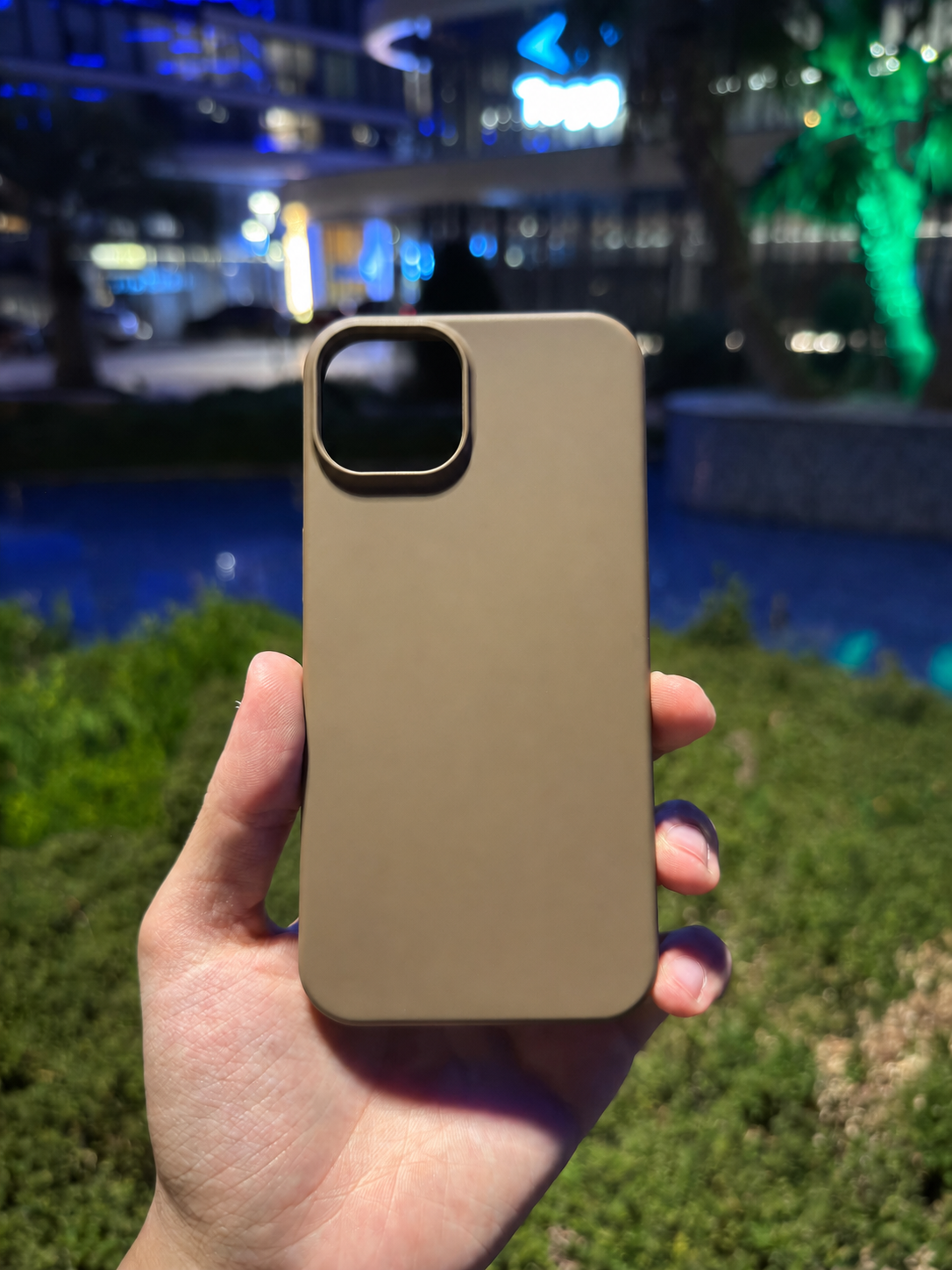 Silikon Klasik Telefon Kılıfı (Kahve)