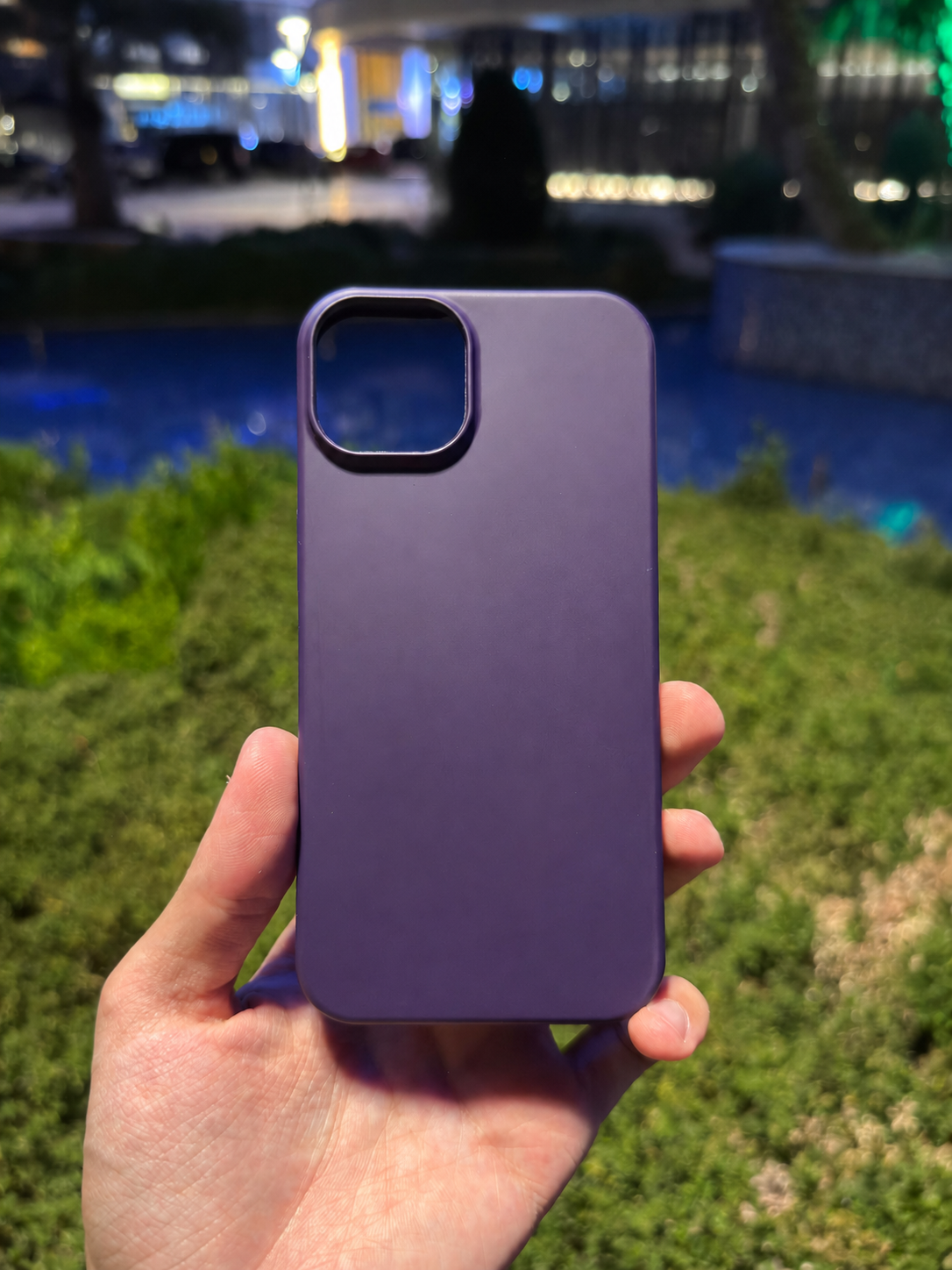 Silikon Klasik Telefon Kılıfı (Mor)