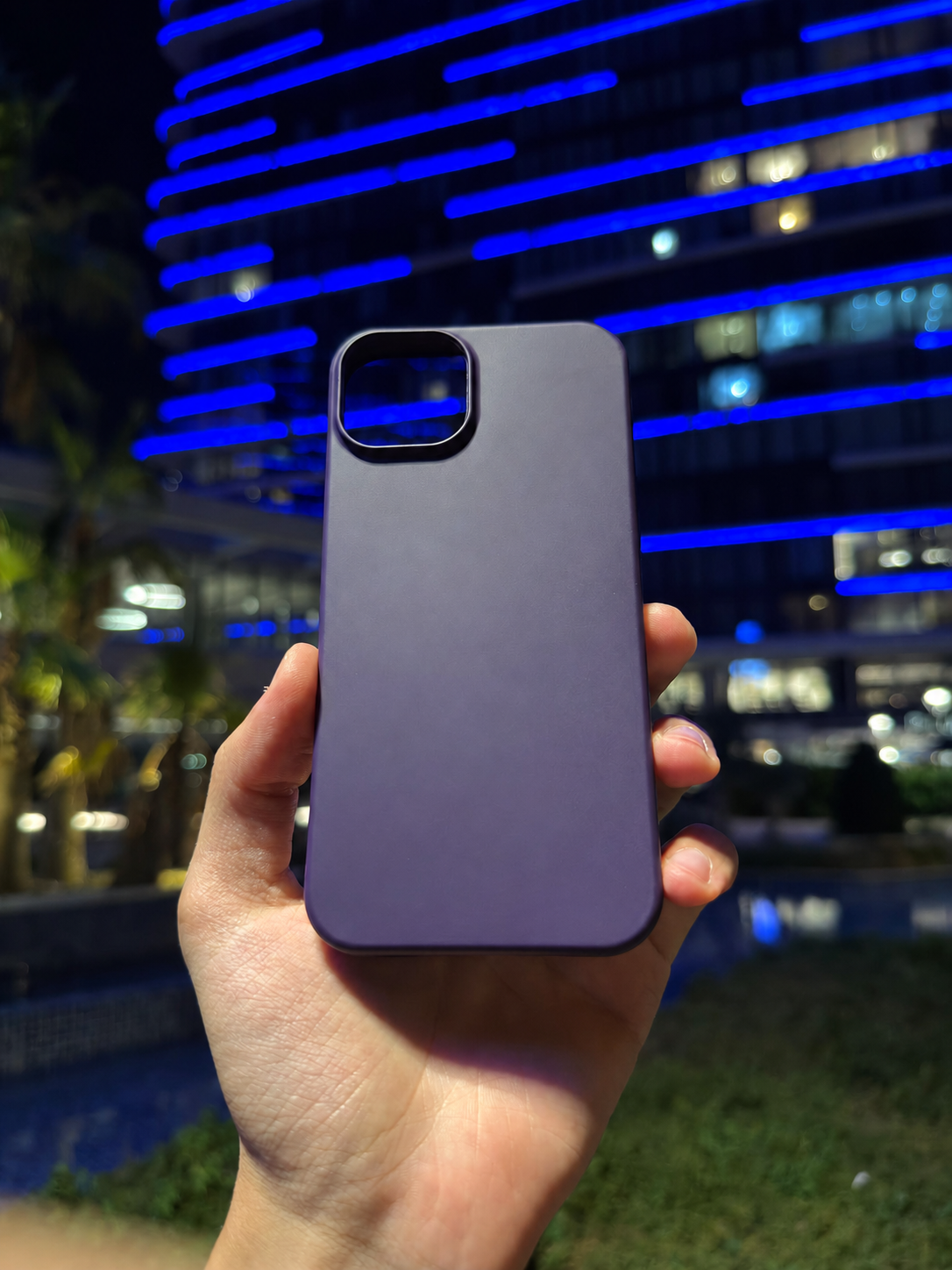 Silikon Klasik Telefon Kılıfı (Mor)