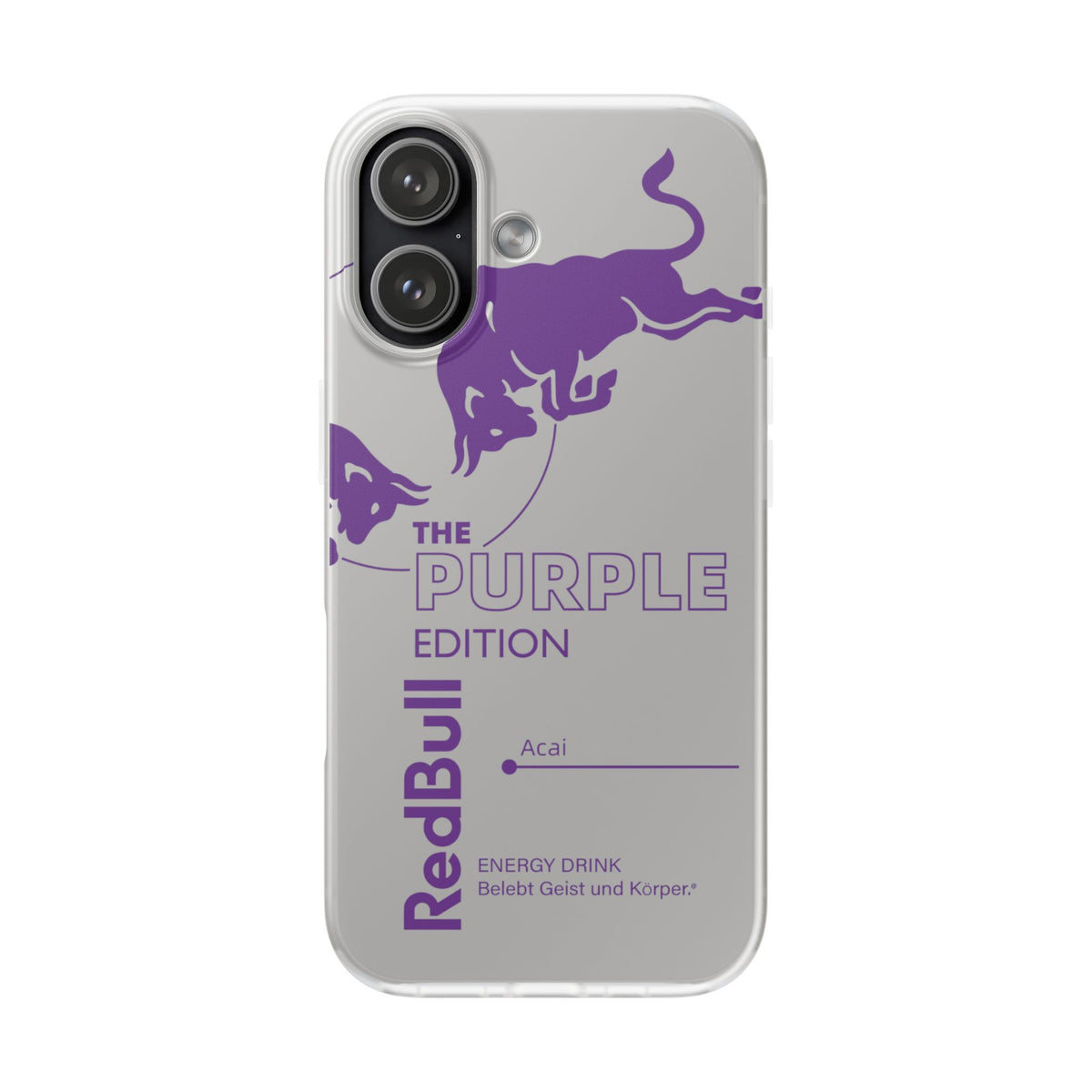 Redbull Serisi Telefon Kılıfları (ŞEFFAF)
