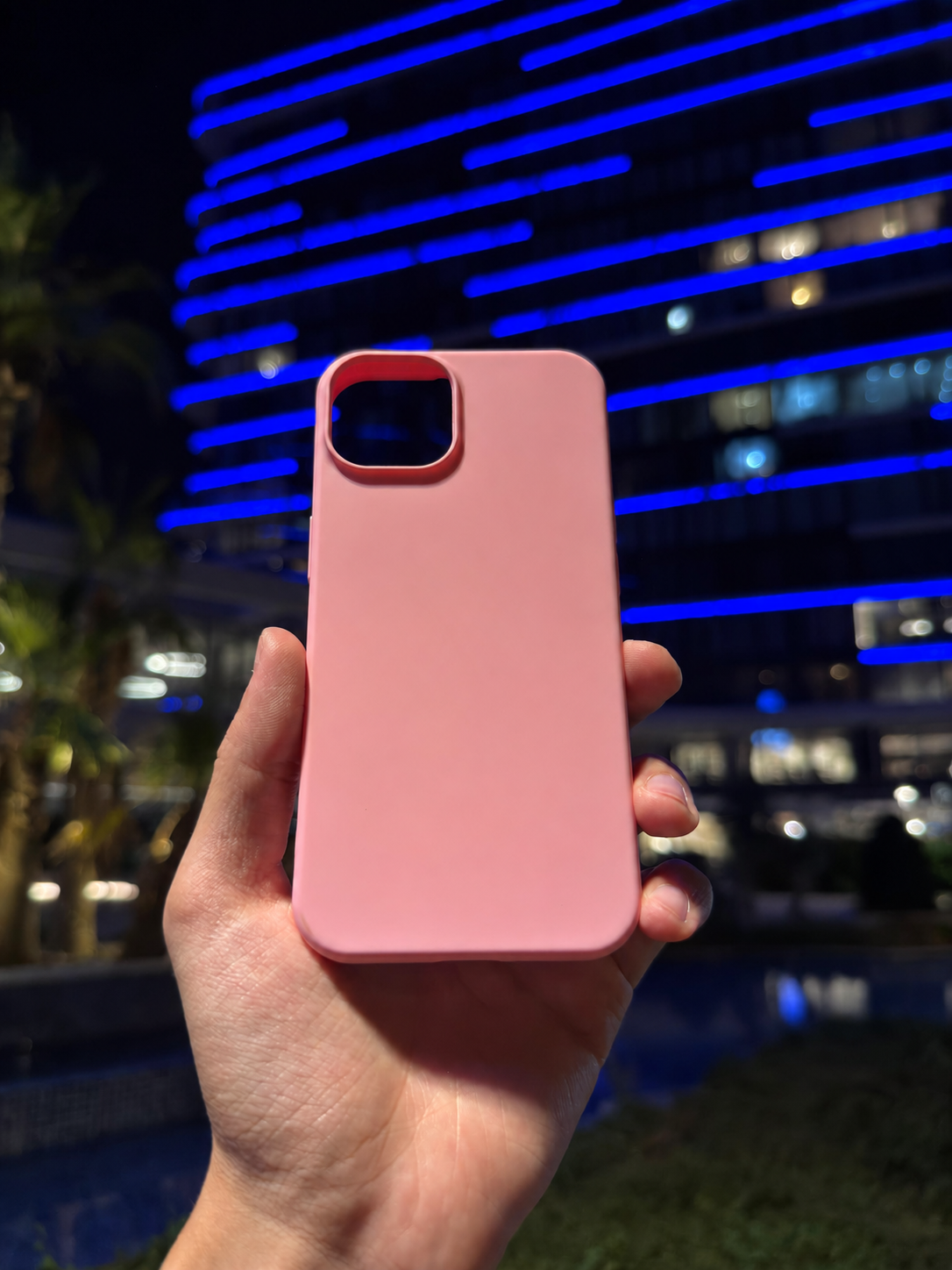 Silikon Klasik Telefon Kılıfı (Pembe)