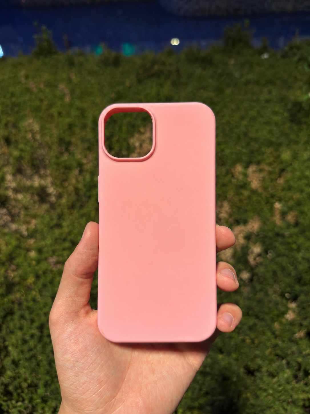 Silikon Klasik Telefon Kılıfı (Pembe)