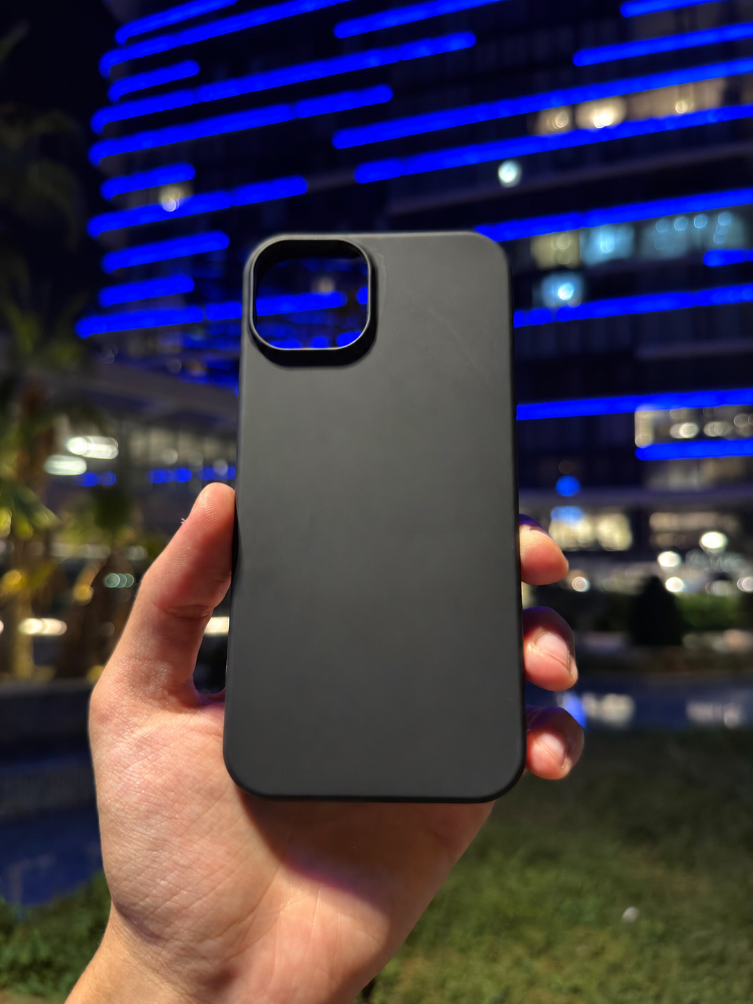 Silikon Klasik Telefon Kılıfı (Siyah)