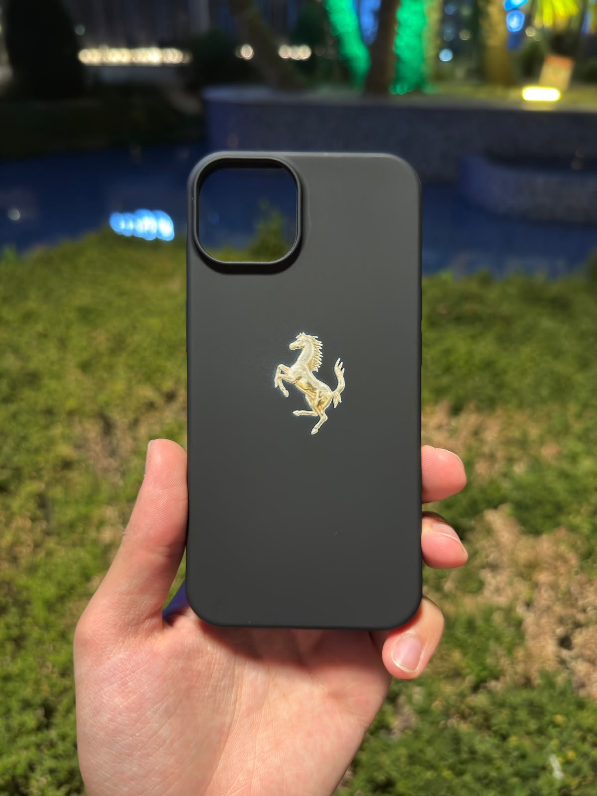 Silver Horse Siyah Telefon Kılıfı