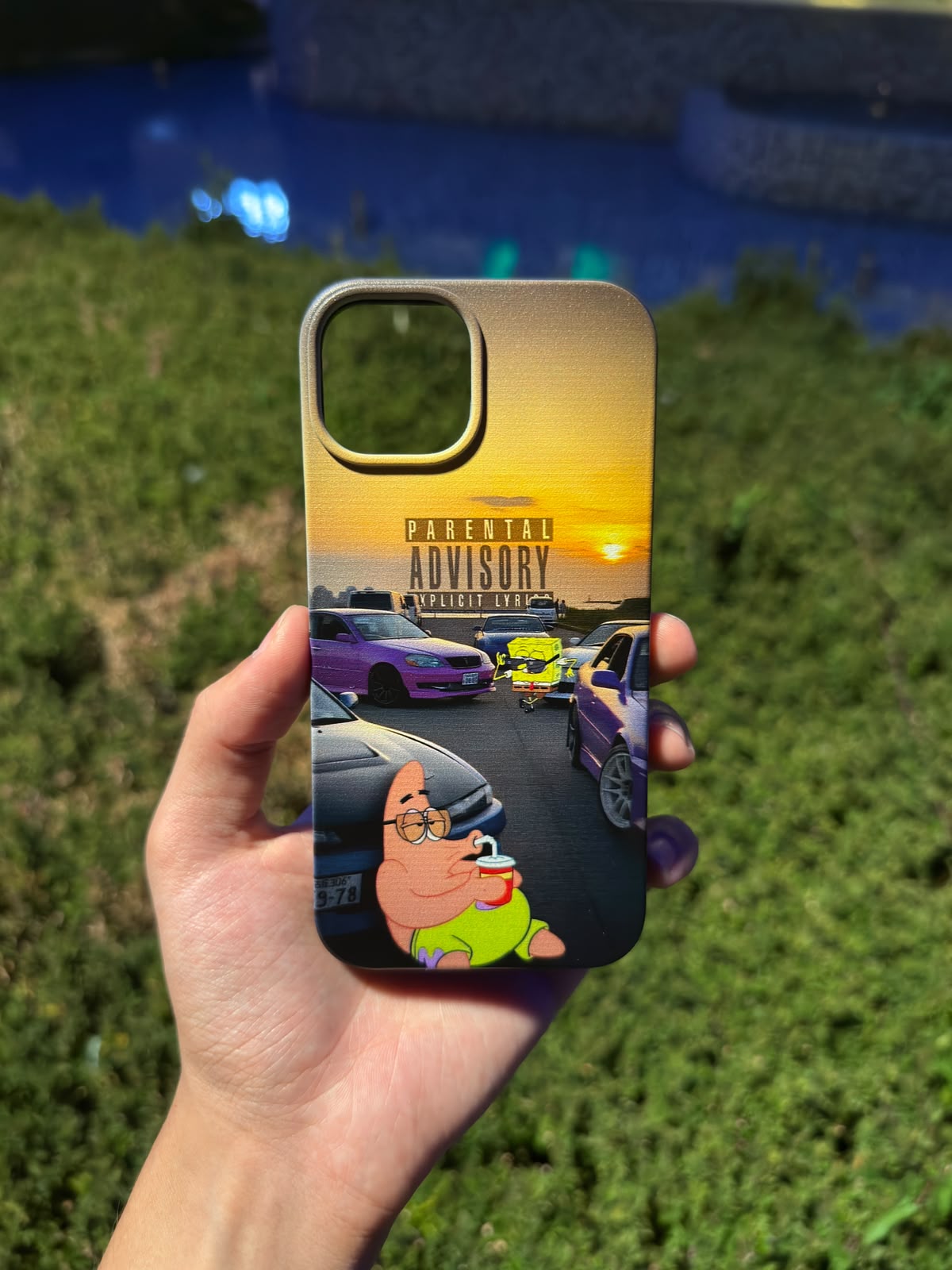 SPONGE BOB HARD BACK Telefon Kılıfı