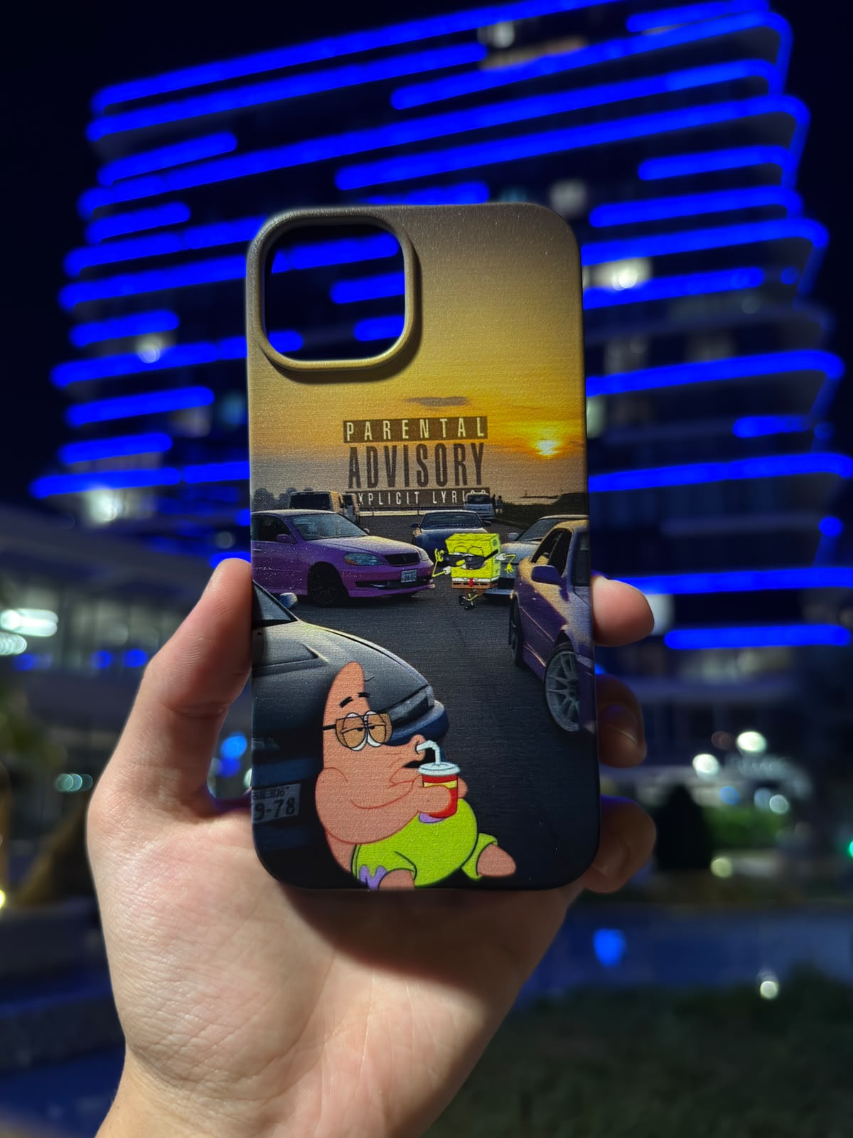 SPONGE BOB HARD BACK Telefon Kılıfı
