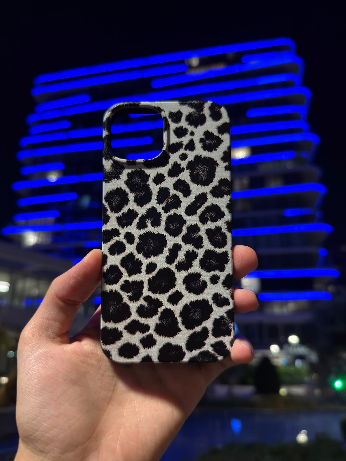 WHİTE LEOPAR Telefon Kılıfı