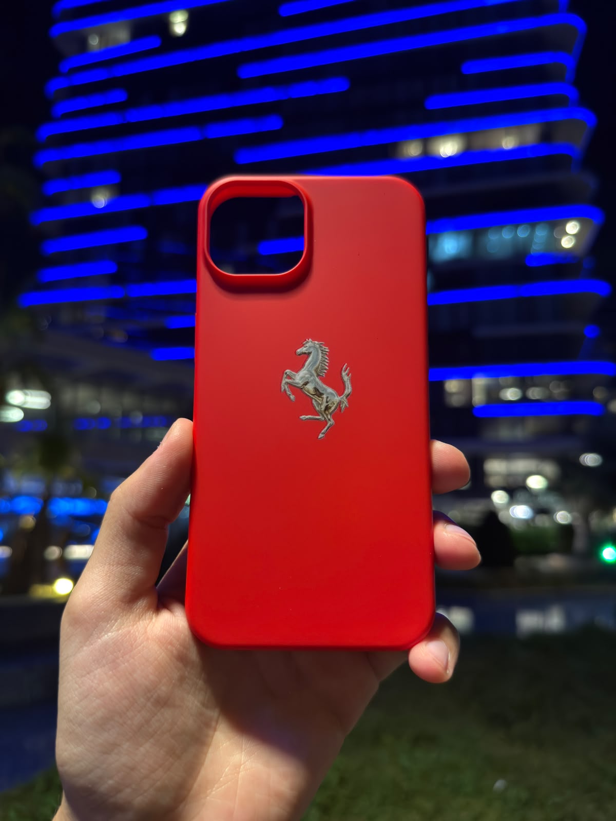 Silver Horse Kırmızı Telefon Kılıfı