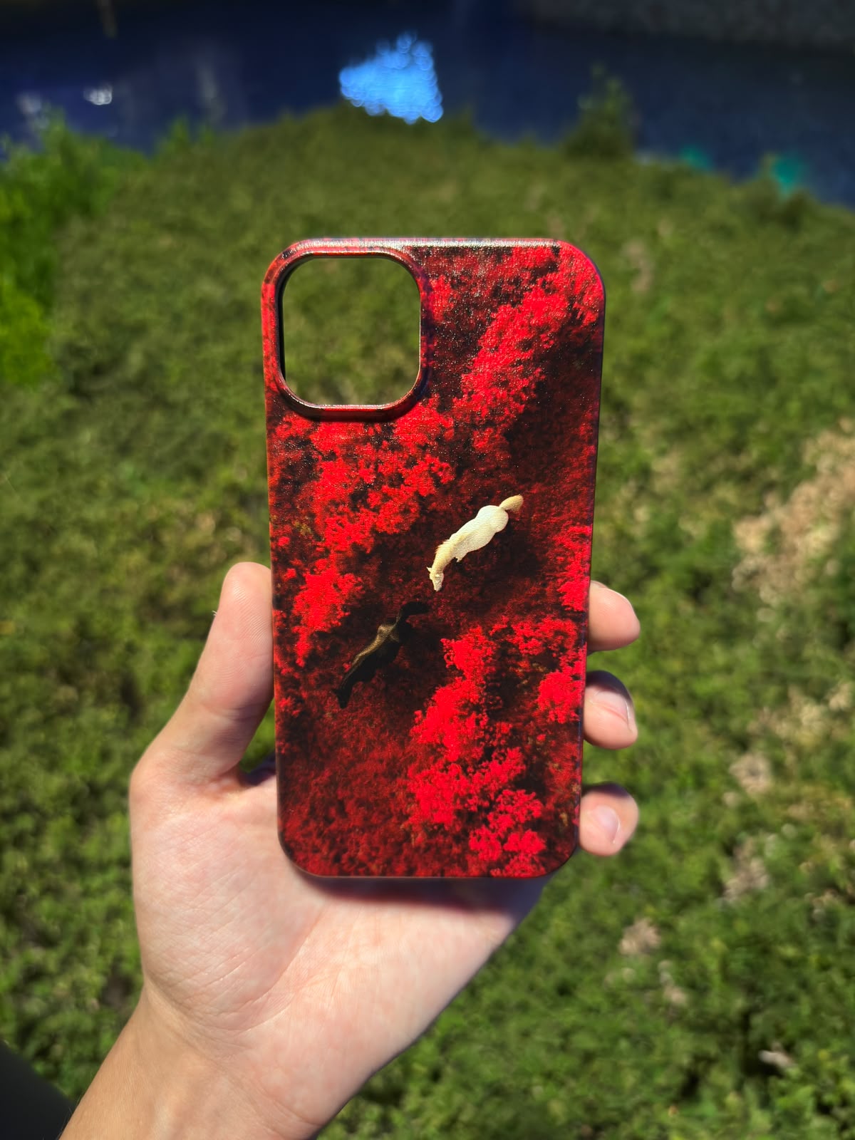 Romantic Horse Red Telefon Kılıfı