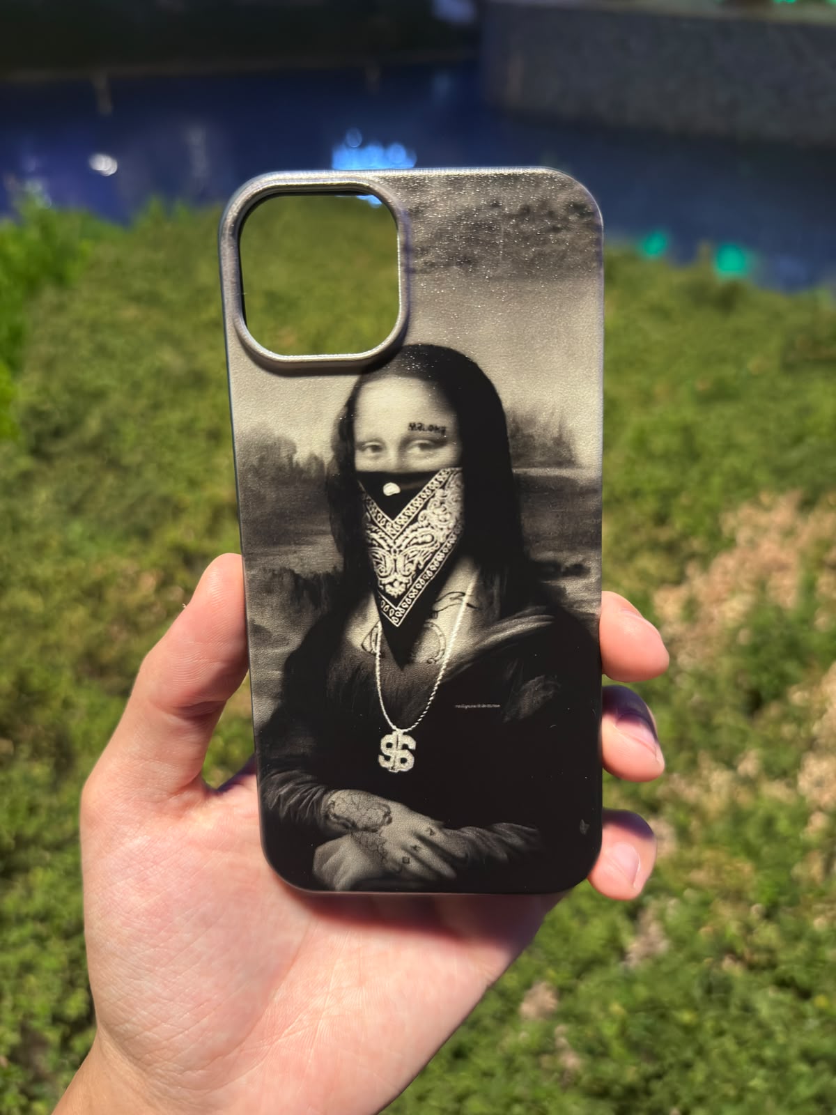GANGSTA MONA LİSA Telefon Kılıfı