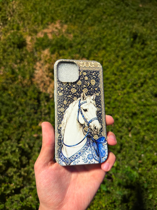 Etnik Kraliyet Atı Telefon Kılıfı