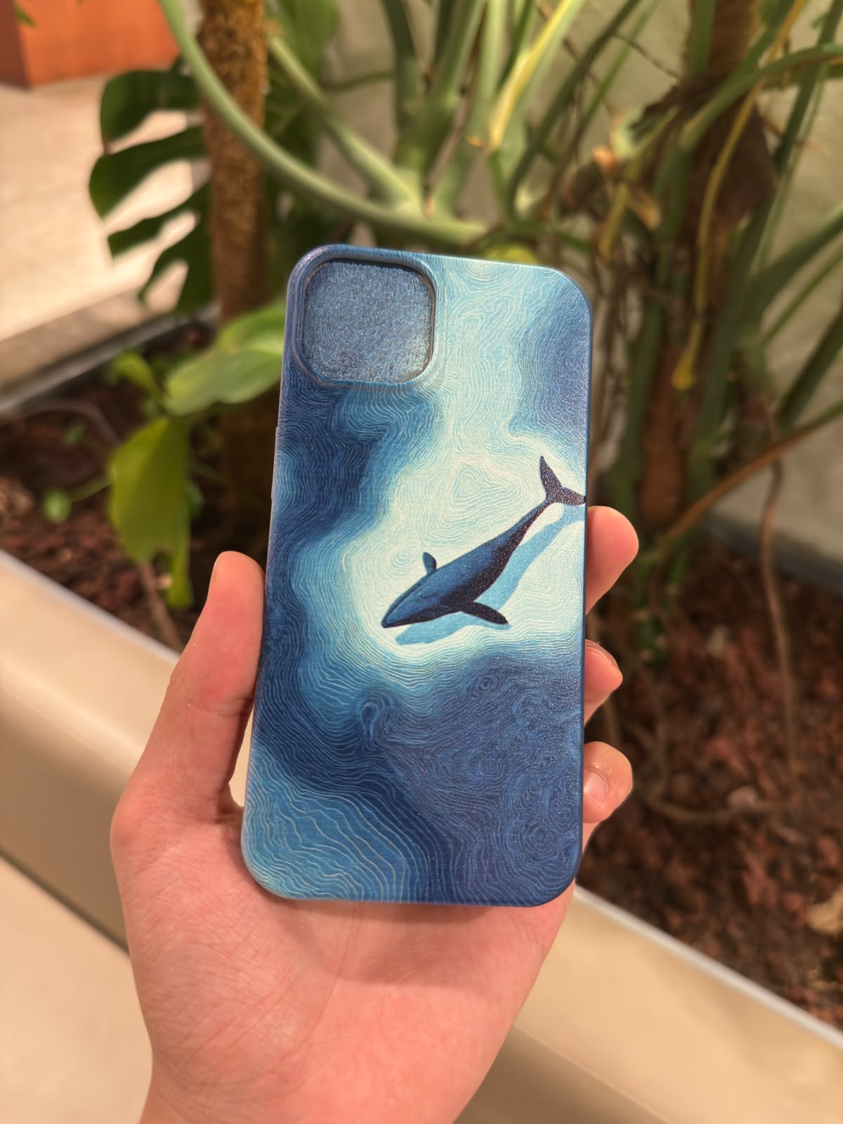 Yalnız Balina Telefon Kılıfı