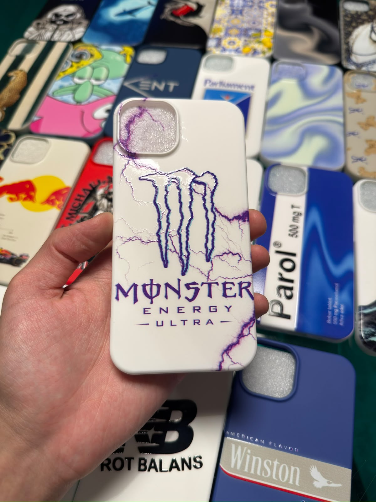 Monster Energy Ultra Purple Telefon Kılıfı