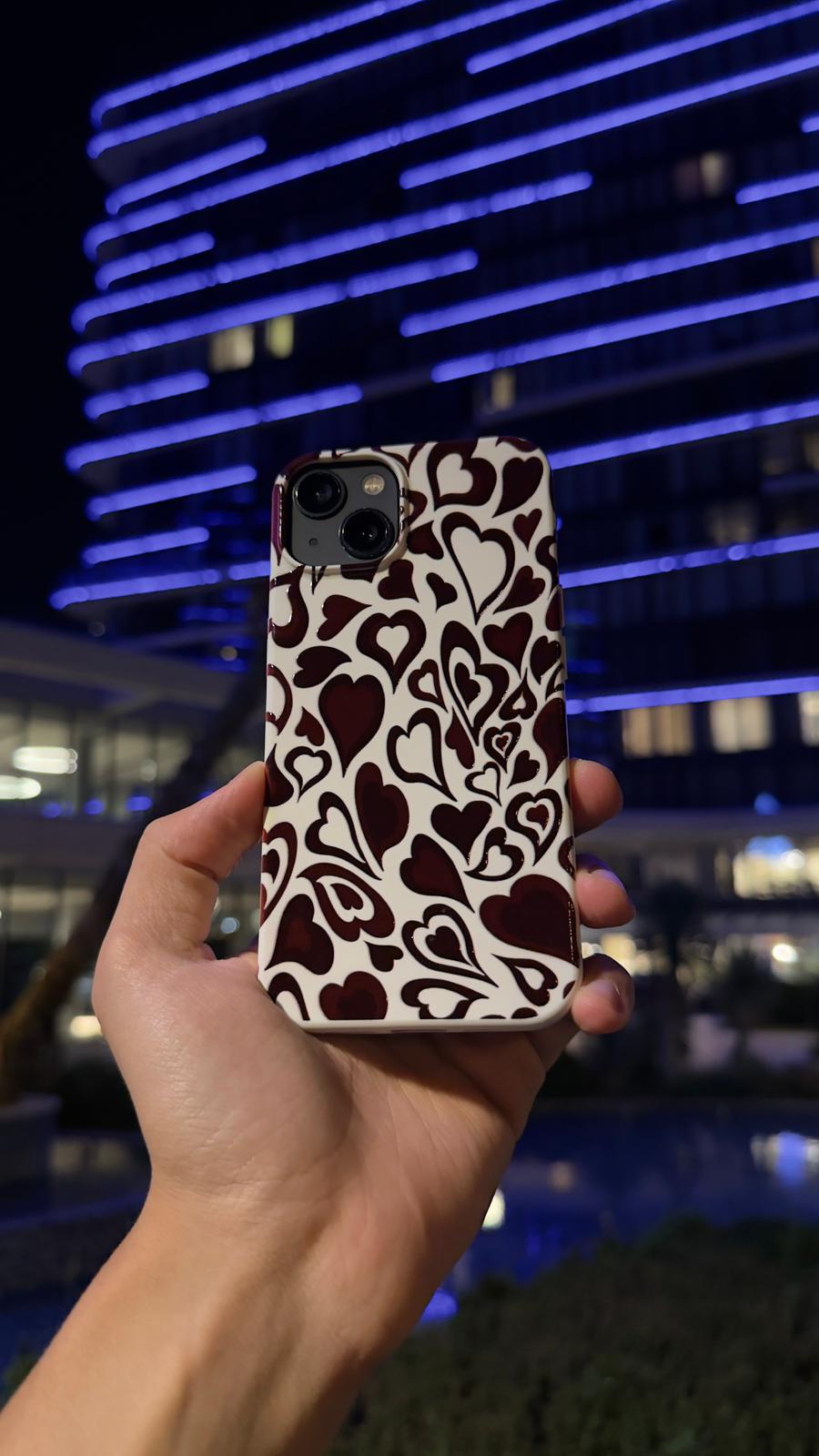 Groovy Hearts Telefon Kılıfı