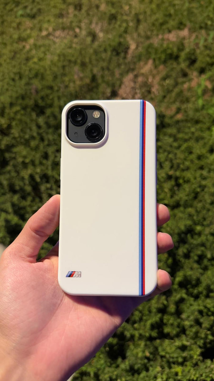 Rising Stripe Beyaz Telefon Kılıfı