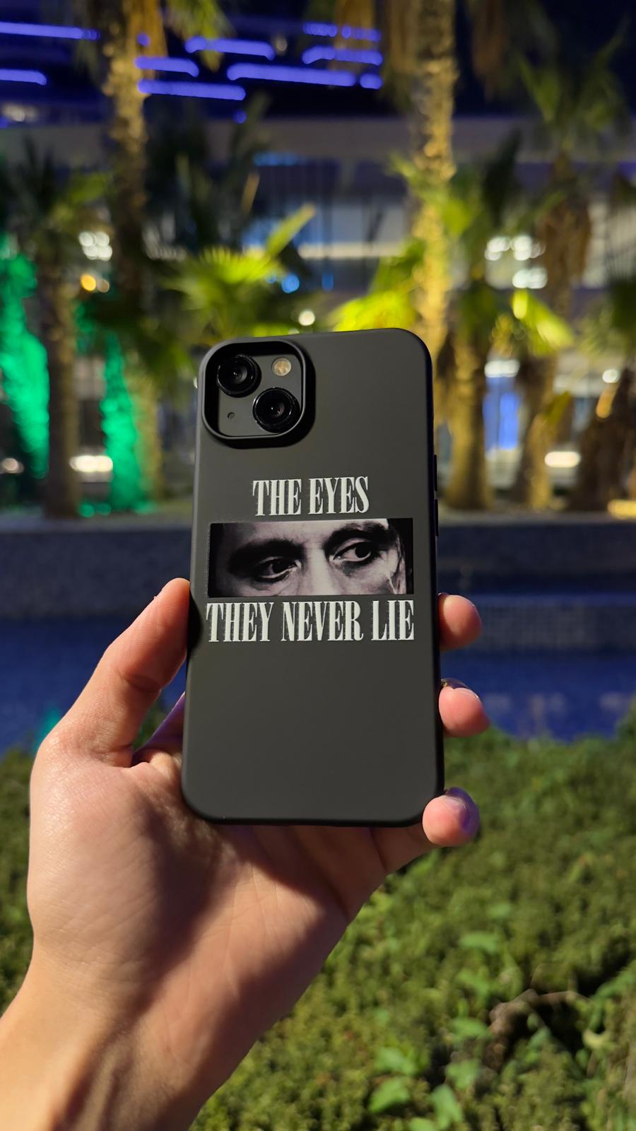 The Eyes They Never Lie Telefon Kılıfı