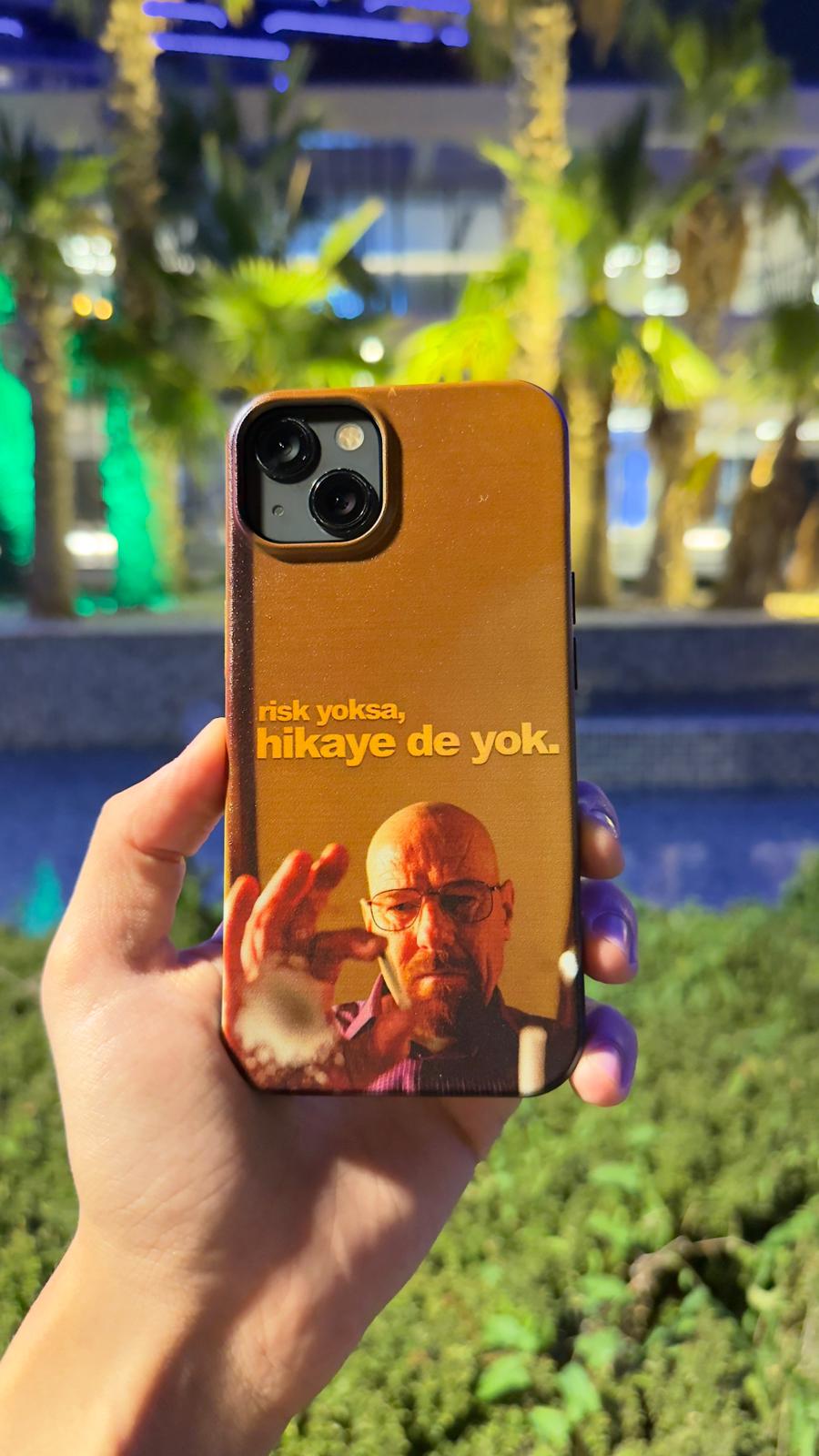 Risk Yoksa Hikaye De Yok Telefon Kılıfı