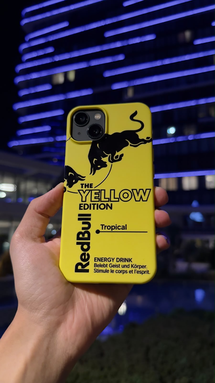 Redbull Yellow Edition Telefon Kılıfı