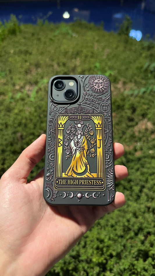 The High Priestess Gold Telefon Kılıfı